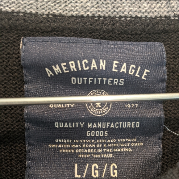 American eagle vintage sweater black size Large - Picture 3 of 5